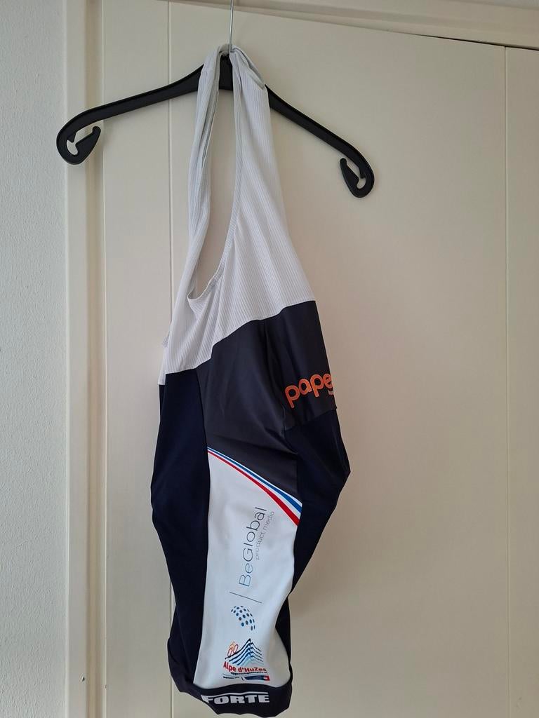 Dames fietsbroek Alpe d'HuZes M, Ophalen of Verzenden, Zo goed als nieuw, Maat 38/40 (M), Hardlopen of Fietsen