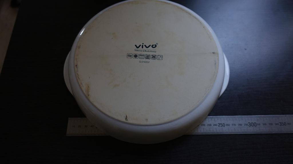 Ovenschaal Vivo 25cm, Gebruikt, Ophalen of Verzenden, Schaal of Schalen, Overige stijlen