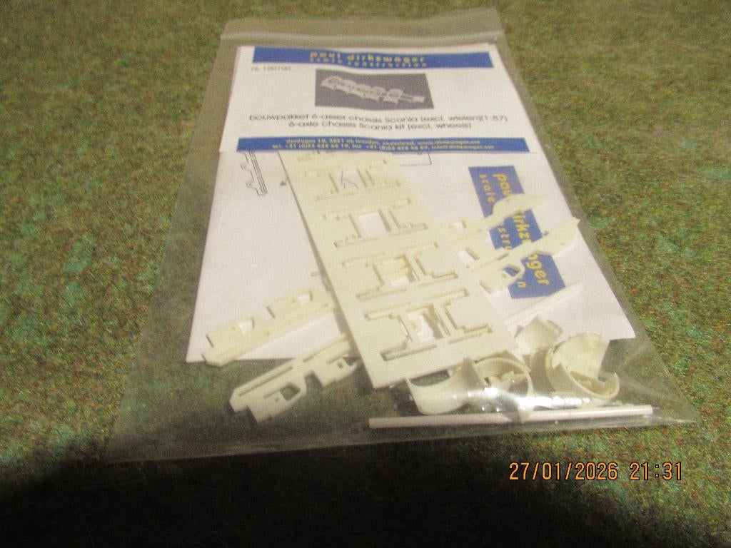 Paul Dirkzwager  6 - ass chassis  trekker, Ophalen of Verzenden, Nieuw, Bus of Vrachtwagen, Overige merken