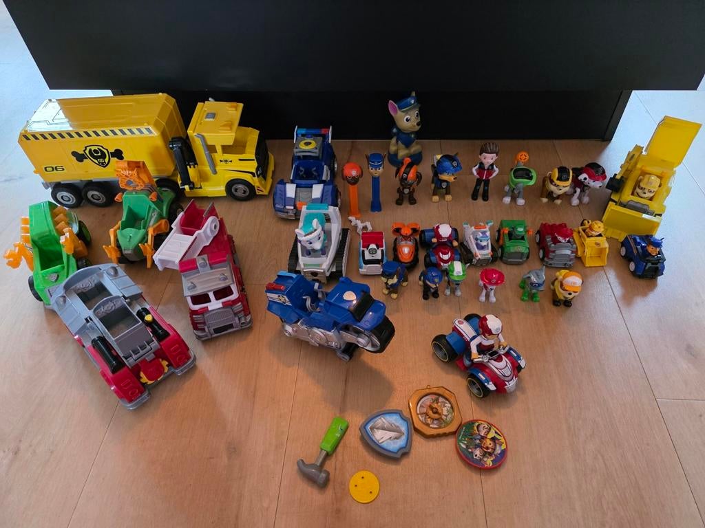 Paw Patrol Voertuigen Collectie, Ophalen of Verzenden, Gebruikt, Jongen of Meisje