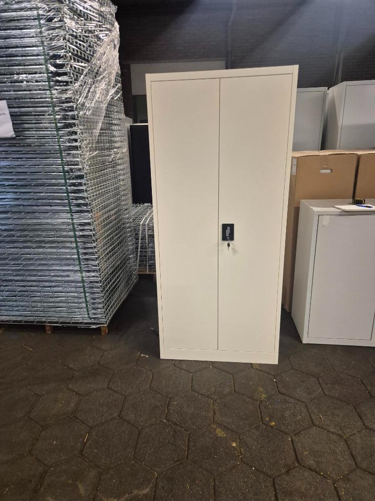 Archiefkasten magazijnkasten metaal nieuw 11stuks 9010 wit, Ophalen, Nieuw, Met slot, Minder dan 100 cm
