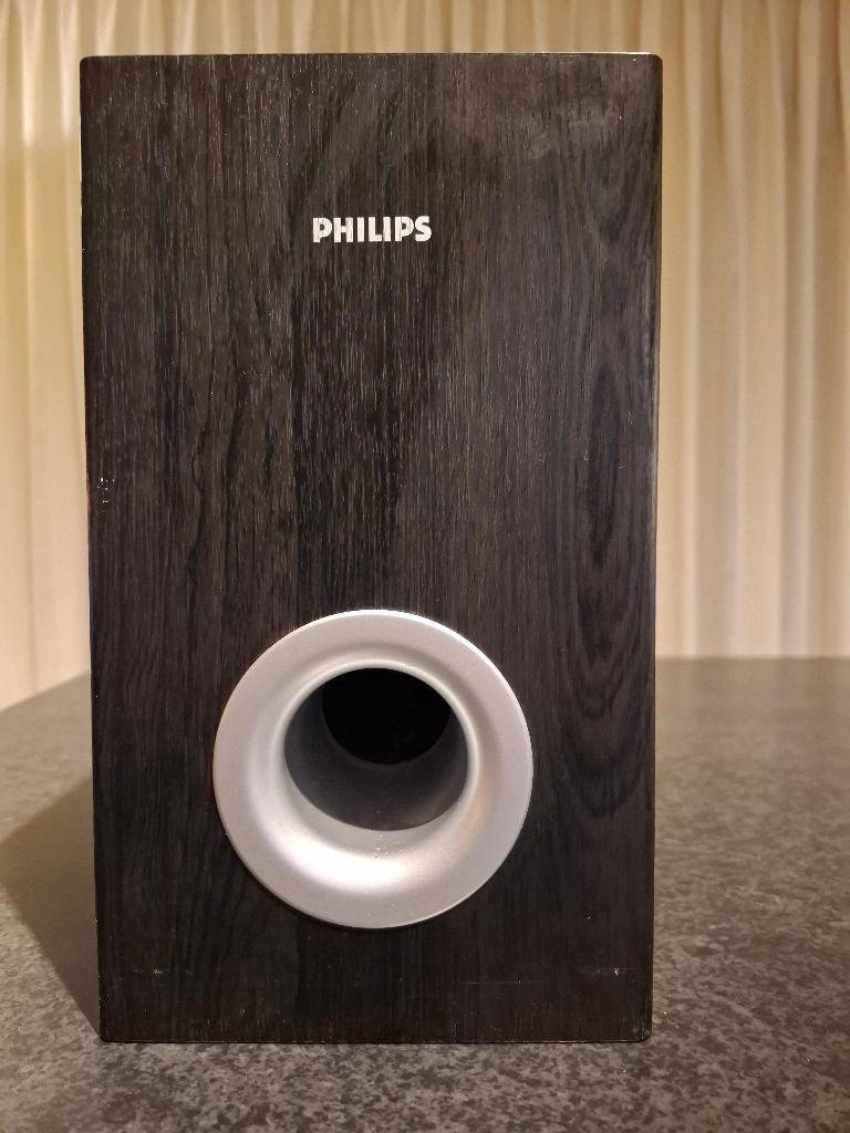 Subwoofer Philips, Audio, Tv en Foto, Luidsprekers, Philips, Gebruikt, Subwoofer, Ophalen of Verzenden