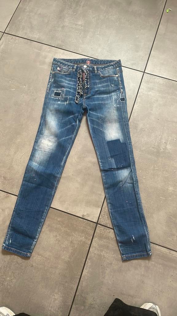 Dsquared2 jeans mt 176, Verzenden, Zo goed als nieuw, Meisje, Broek