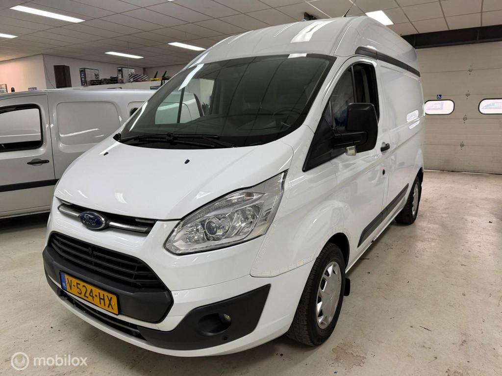 Ford Transit Custom 270 2.0 TDCI L1H2 Trend, Auto's, 4 cilinders, Wit, Origineel Nederlands, Bedrijf
