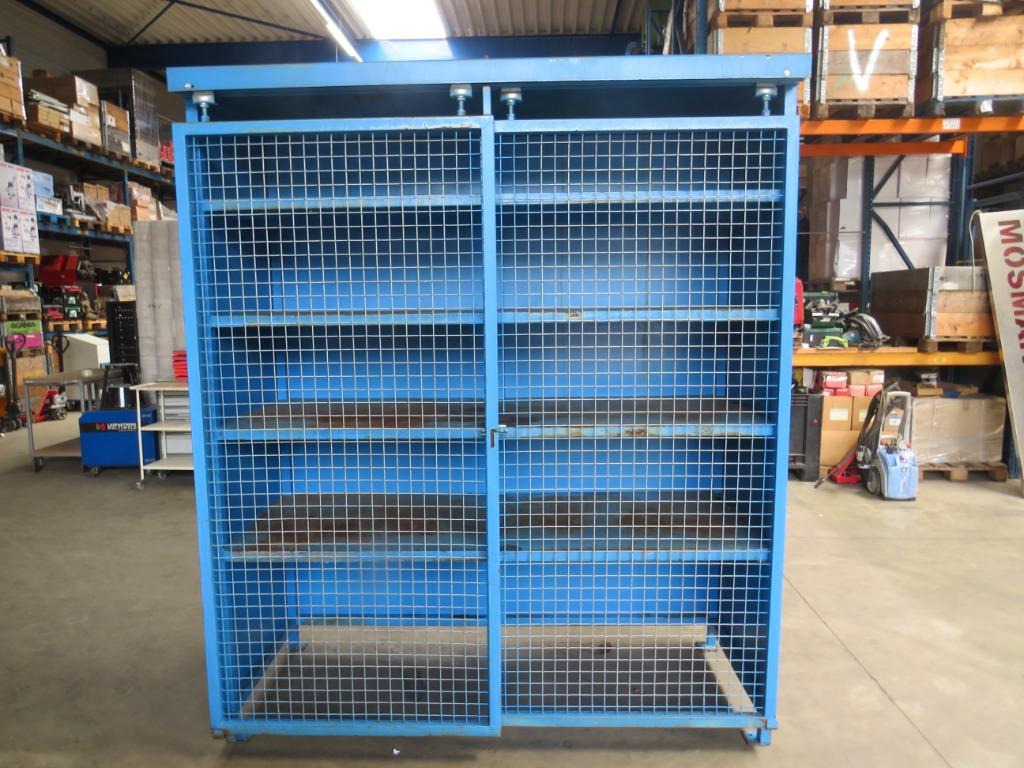 werkplaatskast magazijnkast voorraadkast opslagkast, Doe-het-zelf en Verbouw, Ophalen, Kast, Gebruikt, Zandhaarweg