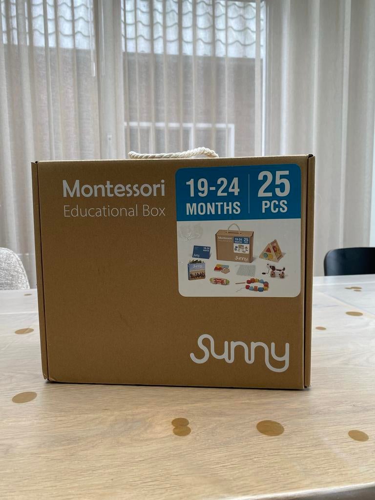 Nieuwe Sunny Montessori doos 19-24 maanden, Ophalen, Nieuw, Ontdekken