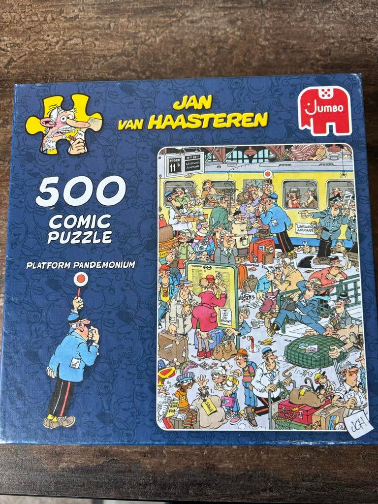 Puzzel Jan van Haasteren p.st, Ophalen of Verzenden, 500 t/m 1500 stukjes, Gebruikt, Legpuzzel