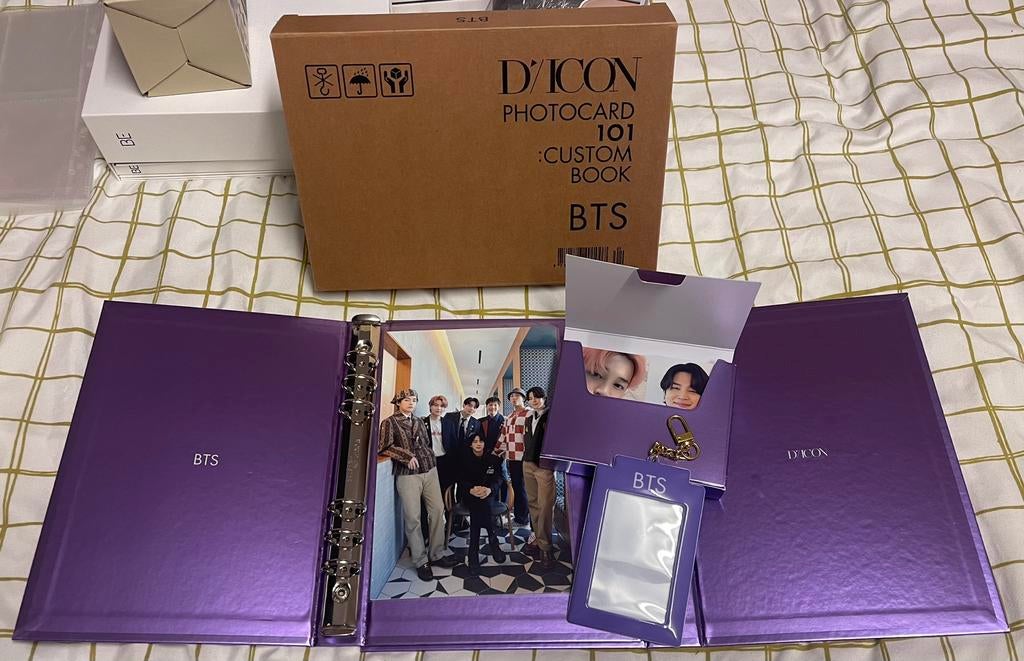BTS Dicon BTS Photo Card 101 : Custom Book, Ophalen of Verzenden, Nieuw, Foto of Kaart
