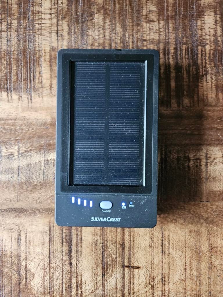 powerbank silvercrest zonne-energie, Ophalen of Verzenden, Zo goed als nieuw, Silvercrest