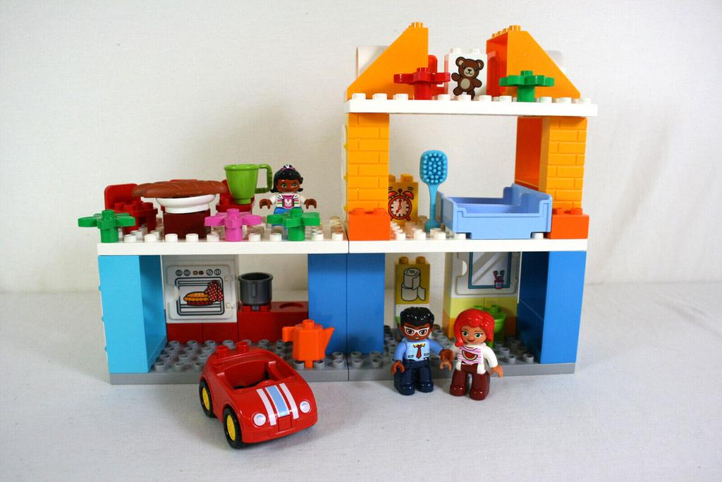 Duplo 10835 - Familiehuis, Kinderen en Baby's, Speelgoed | Duplo en Lego, Ophalen of Verzenden, Gebruikt, Complete set, Duplo