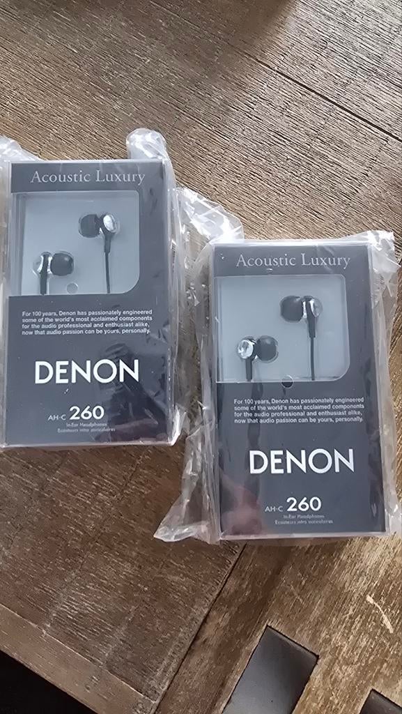 Denon AH-C260 Oordopjes - Nieuw in verpakking!