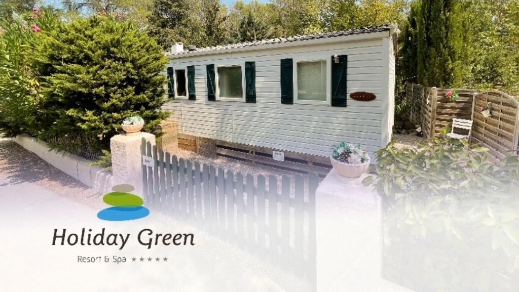 Chalet te koop, camping Holiday Green, Fréjus Zuid-Frankrijk, Tot en met 6