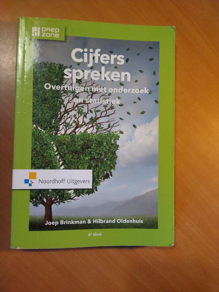 Cijfers spreken. Overtuigen met onderzoek en statistiek, Ophalen of Verzenden, Beta, Gelezen, HBO