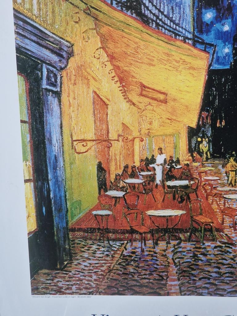 Vincent van Gogh – Café Terrace at Night | Ingelijste Repro, Ophalen of Verzenden