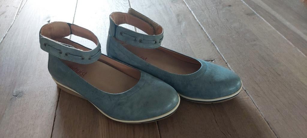 Verhulst schoenen maat 37.5 blauwgrijs, Kleding | Dames, Schoenen, Ophalen of Verzenden, Zo goed als nieuw, Sneakers of Gympen
