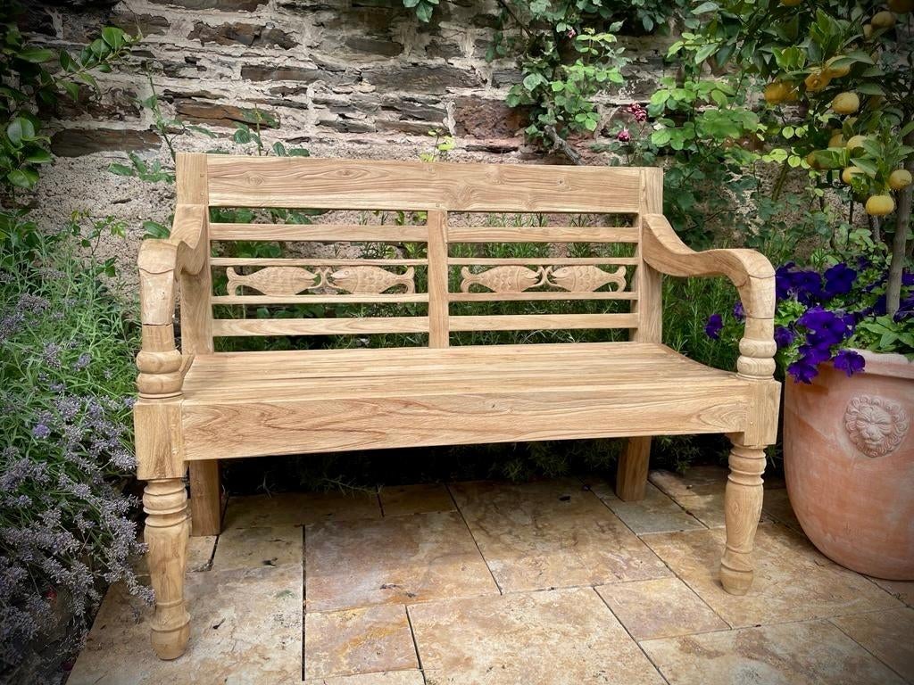 Hemelvaartsdag: Grote Showmodellen Verkoop teak tuinmeubels, Teakhout, Ophalen of Verzenden, Zo goed als nieuw, Eettafel