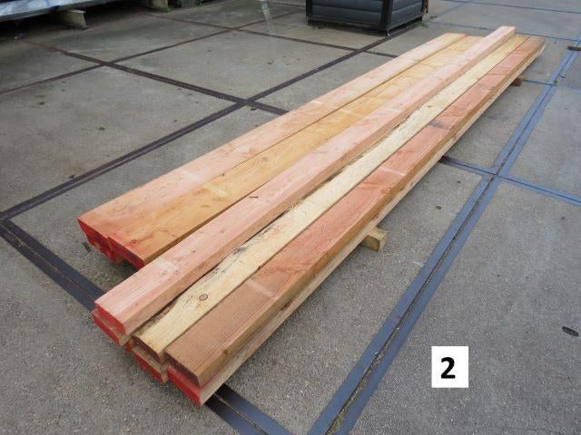 Restpartij Douglas balken in de aanbieding!, Ophalen, Nieuw, 250 cm of meer, Balken