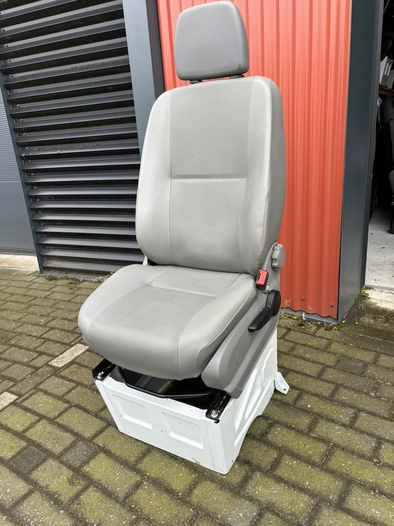 stoel volkswagen crafter mercedes sprinter grijze kunstleder