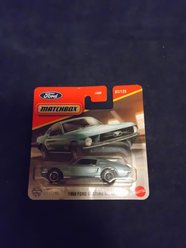 Matchbox 1968 Ford Mustang Fastback, Ophalen of Verzenden, Nieuw, Auto