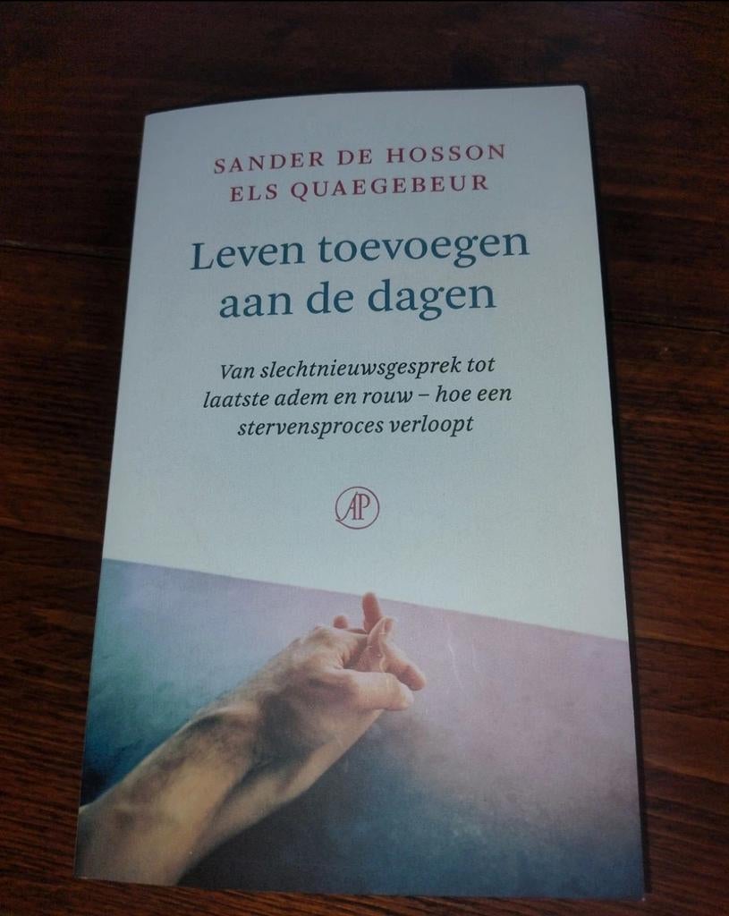 Leven toevoegen aan de dagen - Sander de Hosson, Ophalen of Verzenden, Nieuw, Overige onderwerpen, Sander de Hosson, Els Quaegebeur