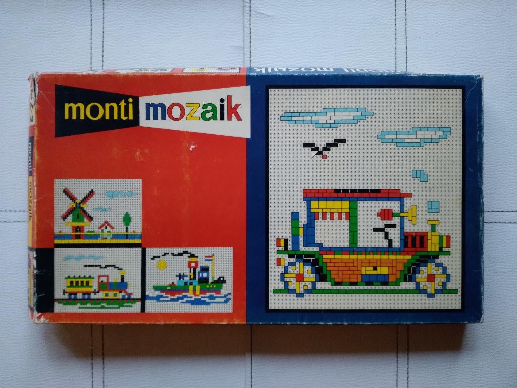Creatief monti mozaïk voor 5-10 jarigen, Ophalen of Verzenden, Gebruikt, Knutselen