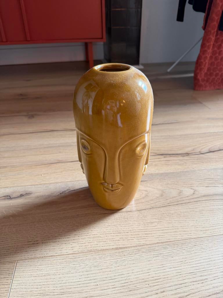Vaas van Things I like Things I love, Ophalen, Gebruikt, Geel, Aardewerk of Porselein