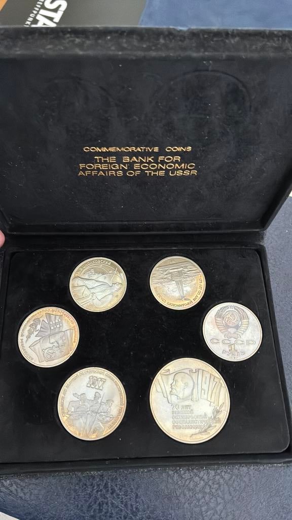 Rusland set 1,3 5 roebels, Ophalen of Verzenden, Rusland
