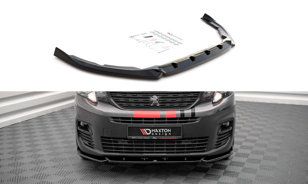 Voorlip spoiler sideskirt diffuser lip - Peugeot Partner 18+, Ophalen of Verzenden