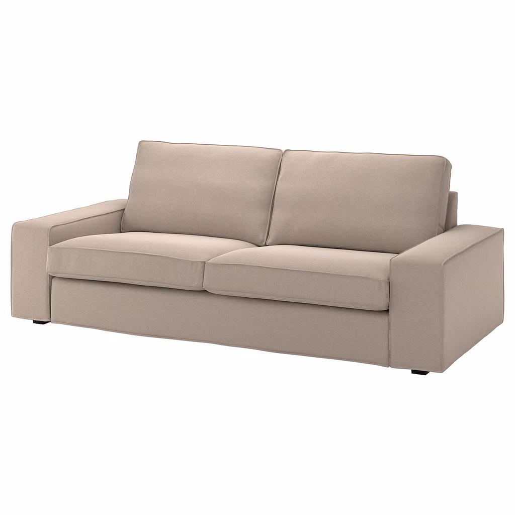 Witte Kivik hoes Ikea, Huis en Inrichting, Ophalen, Eenpersoons, 75 tot 100 cm, Zo goed als nieuw