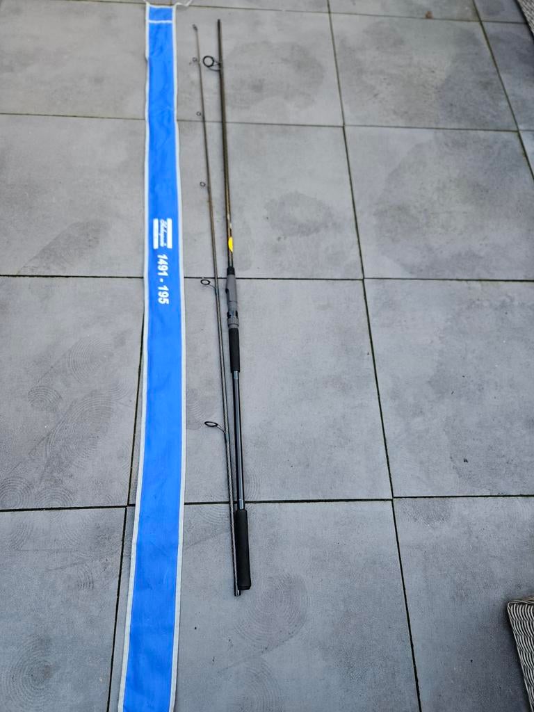 Oldskool Shakespeare quadra carp, Watersport en Boten, Hengelsport | Karpervissen, Ophalen, Zo goed als nieuw, Werphengel