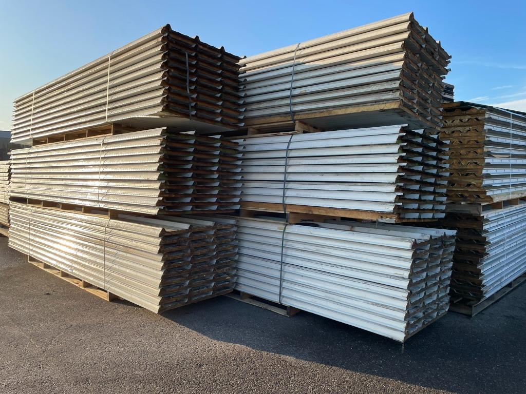 Sandwichpanelen 5240x1000 mm | 40 mm dik, Ophalen, Gebruikt, Overige materialen, 20 tot 50 mm