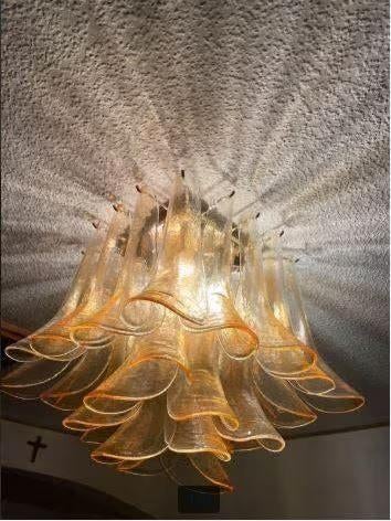 vintage plafondlamp + wandlampen venini Murano high-end, Huis en Inrichting, Lampen | Plafondlampen, Ophalen, Zo goed als nieuw