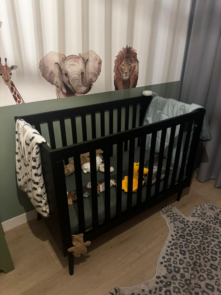 Europe Baby Sterre Babybed - 60 x 120 cm, Kinderen en Baby's, Babywiegjes en Ledikanten, Ophalen, Gebruikt, Ledikant