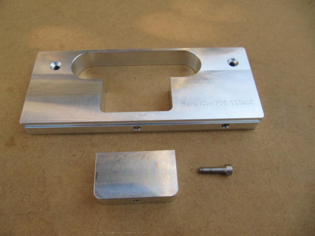 Set alu freesmallen BUVA MultiFin sluitkommen+rail, Doe-het-zelf en Verbouw, Gereedschap | Handgereedschap, Verzenden, Nieuw