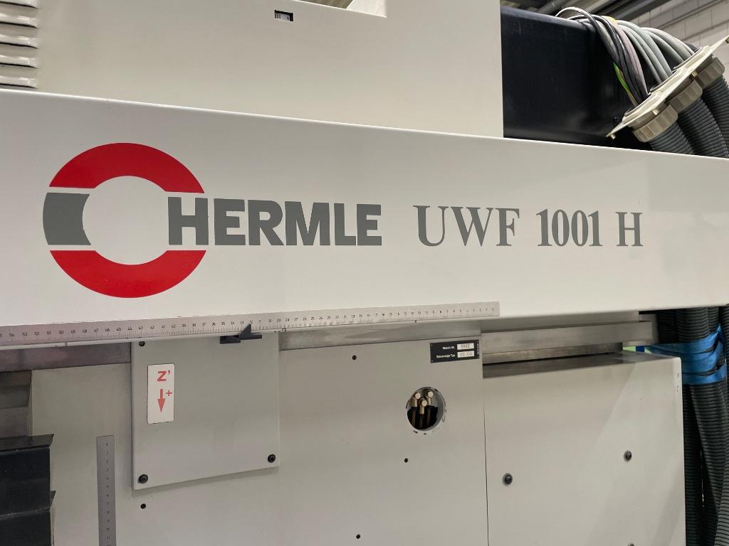 CNC freesbank Hermle UWF 1001 H met Heidenhain besturing, Ophalen, Gebruikt, Minder dan 500 mm, Freesbank