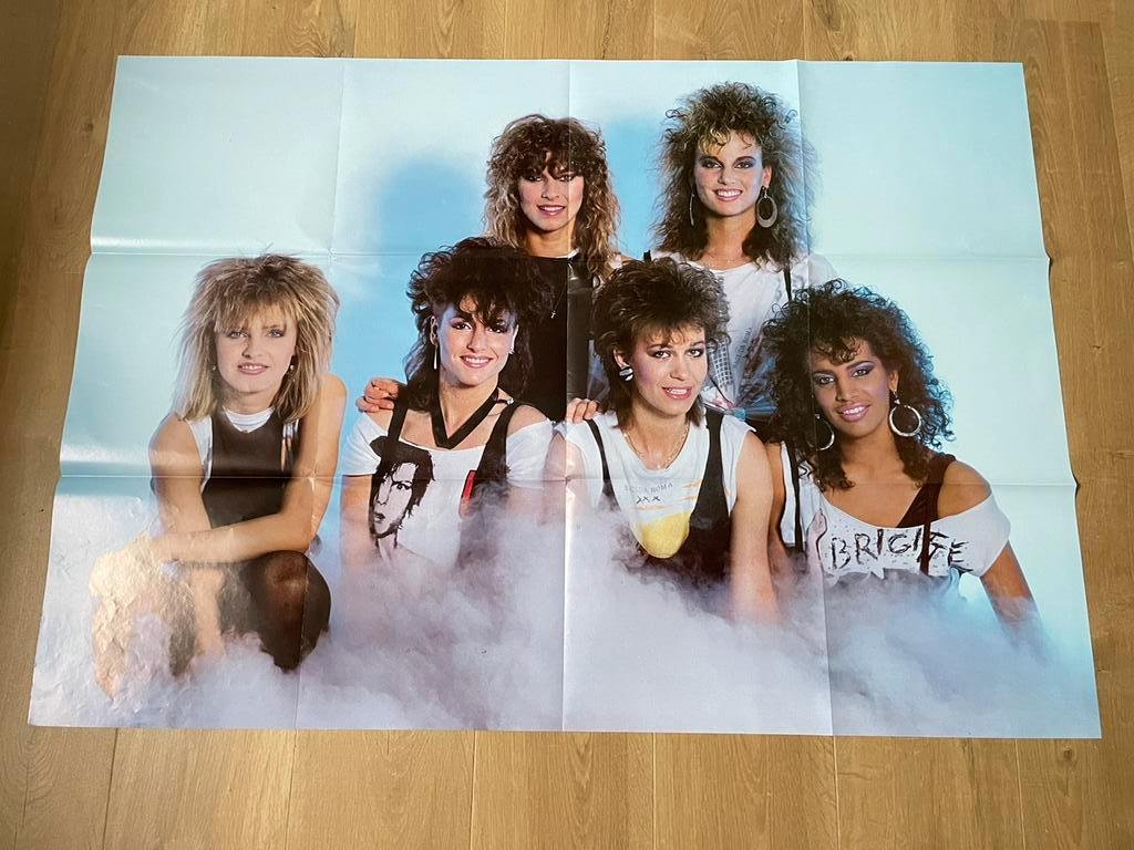 Dolly Dots in Concert met grote poster, Ophalen of Verzenden, Zo goed als nieuw, 12 inch