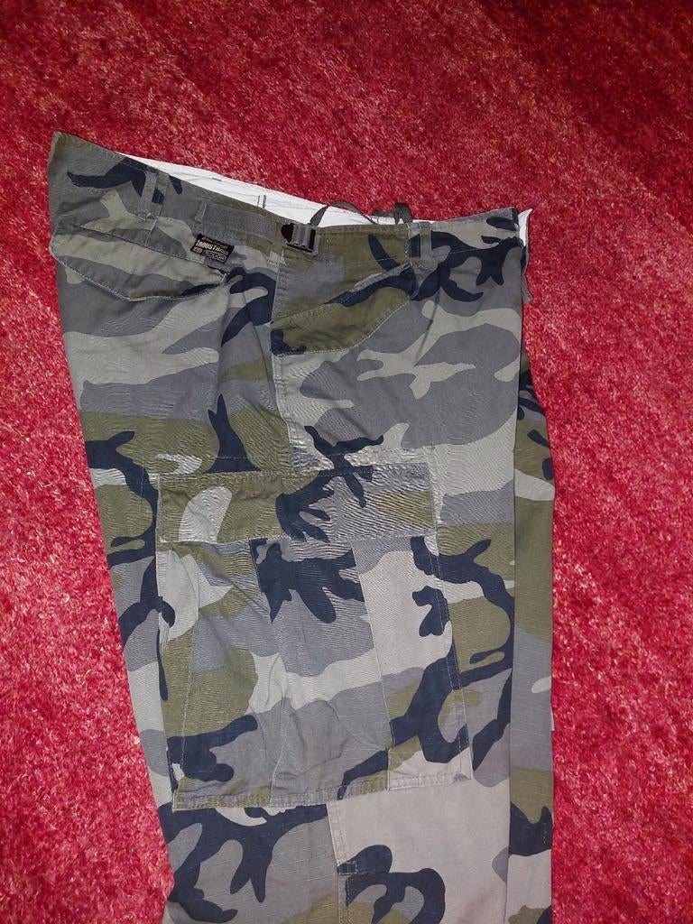 Camo crago broek Vintage Industries maat L nieuw, Ophalen of Verzenden, Nieuw, Groen