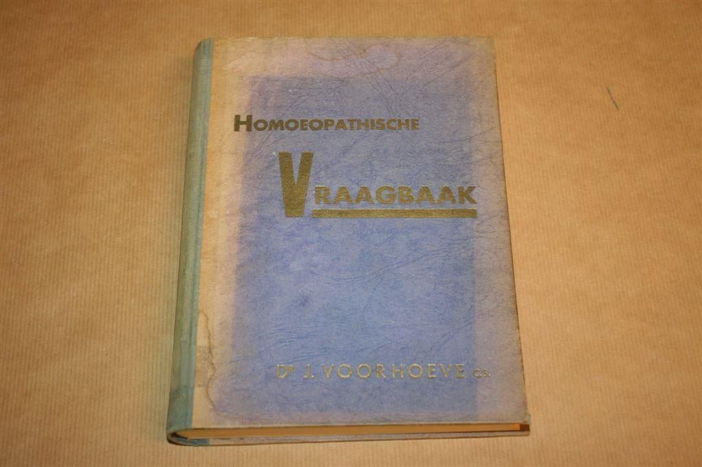 Zenuwzwakte, Homeopathische vraagbaak - Voorhoeve 1939, Ophalen of Verzenden, Gelezen