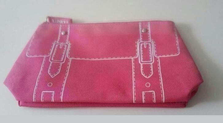 Roze make up tasje, Ophalen of Verzenden, Zo goed als nieuw