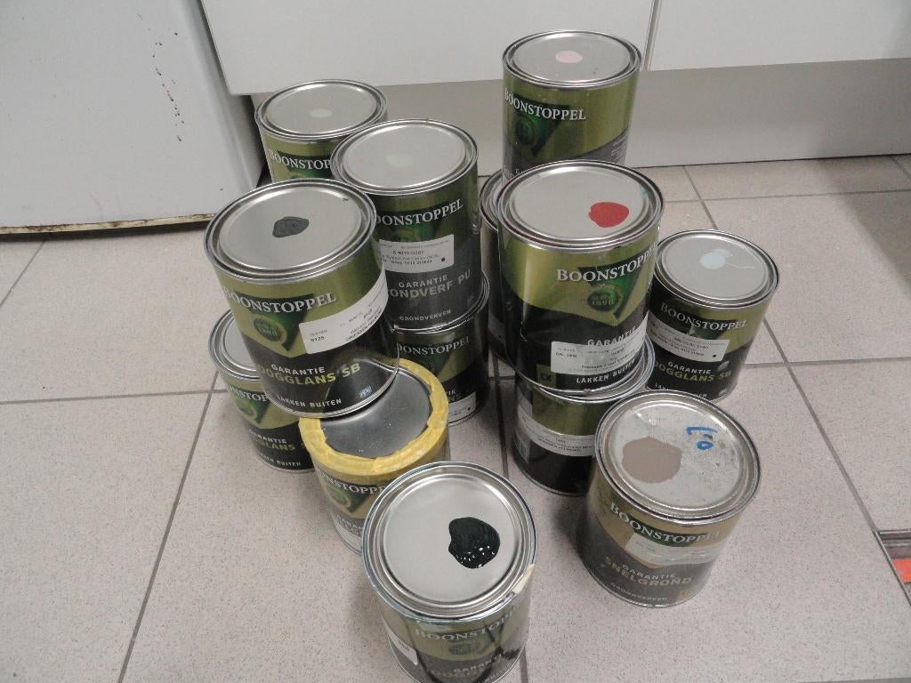 BOONSTOPPEL LAK EN PRIMER GRONDVERF DIVERSE KLEUREN, Overige kleuren, Nieuw, Ophalen of Verzenden, Lak