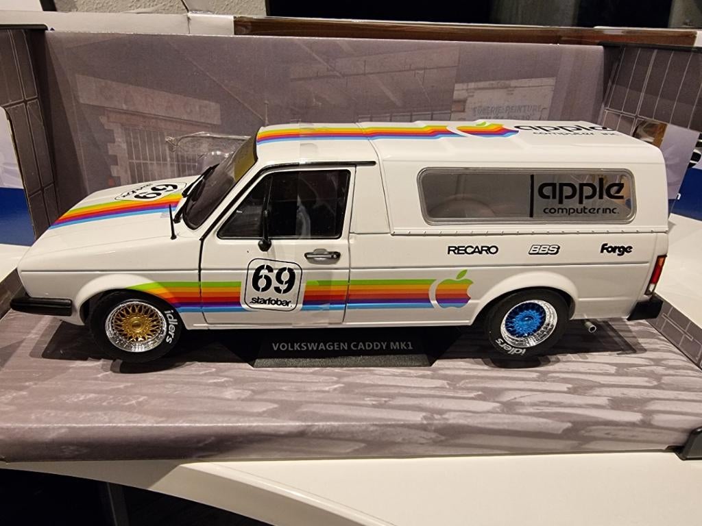 Volkswagen Caddy MK1 1/18, Ophalen of Verzenden, Nieuw, Auto, Solido