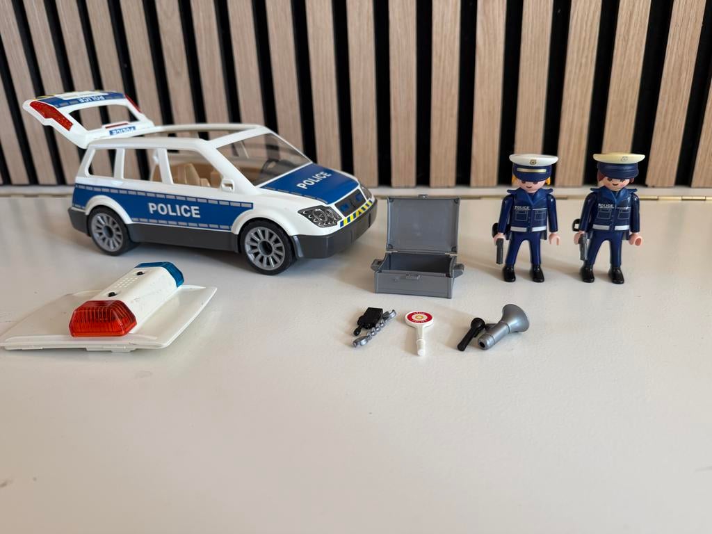 Playmobil 6920 Politie Patrouille auto, Ophalen of Verzenden, Zo goed als nieuw, Jongen of Meisje