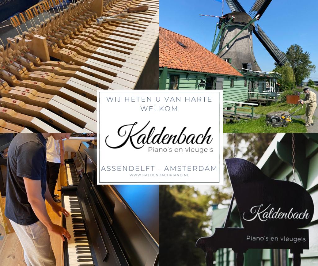Kaldenbach Piano's & Vleugels - "Getoetst op kwaliteit", Muziek en Instrumenten, Piano's, Gebruikt, Overige kleuren, Ophalen of Verzenden