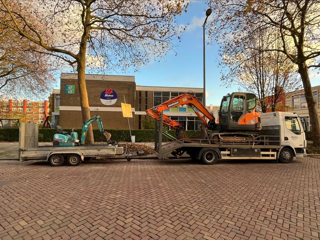 Foto 2 van Minigraver met machinist