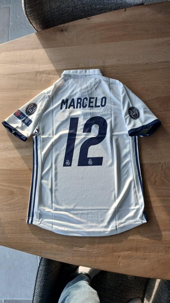 Real madrid 2016-17 homeshirt Marcelo, Maat S, Ophalen of Verzenden, Shirt