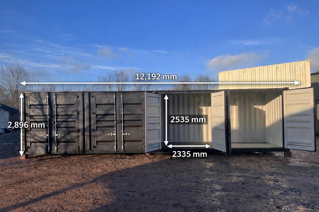 Grote voorraad nieuw en gebruikte zeecontainers, Ophalen of Verzenden