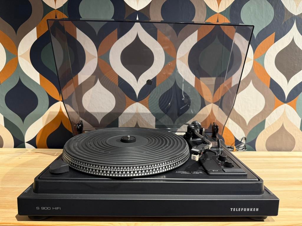 Telefunken S 900 HIFI, topstaat, met garantie, Contact@vintageaudiobreda.nl, Pitch-regelaar, Platenspeler, Bosschendijk 193b, Oudenbosch