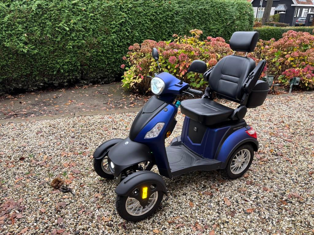 Scootmobiel for motion (4 wielen ) in nieuw staat, Ophalen of Verzenden, Zo goed als nieuw, 16 t/m 25 km, 16 km/u of meer