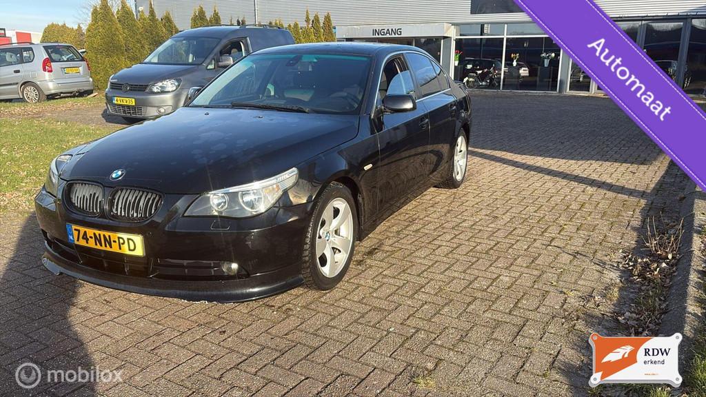 BMW 5-serie 520i, Auto's, Achterwielaandrijving, Gebruikt, Bedrijf, 170 pk