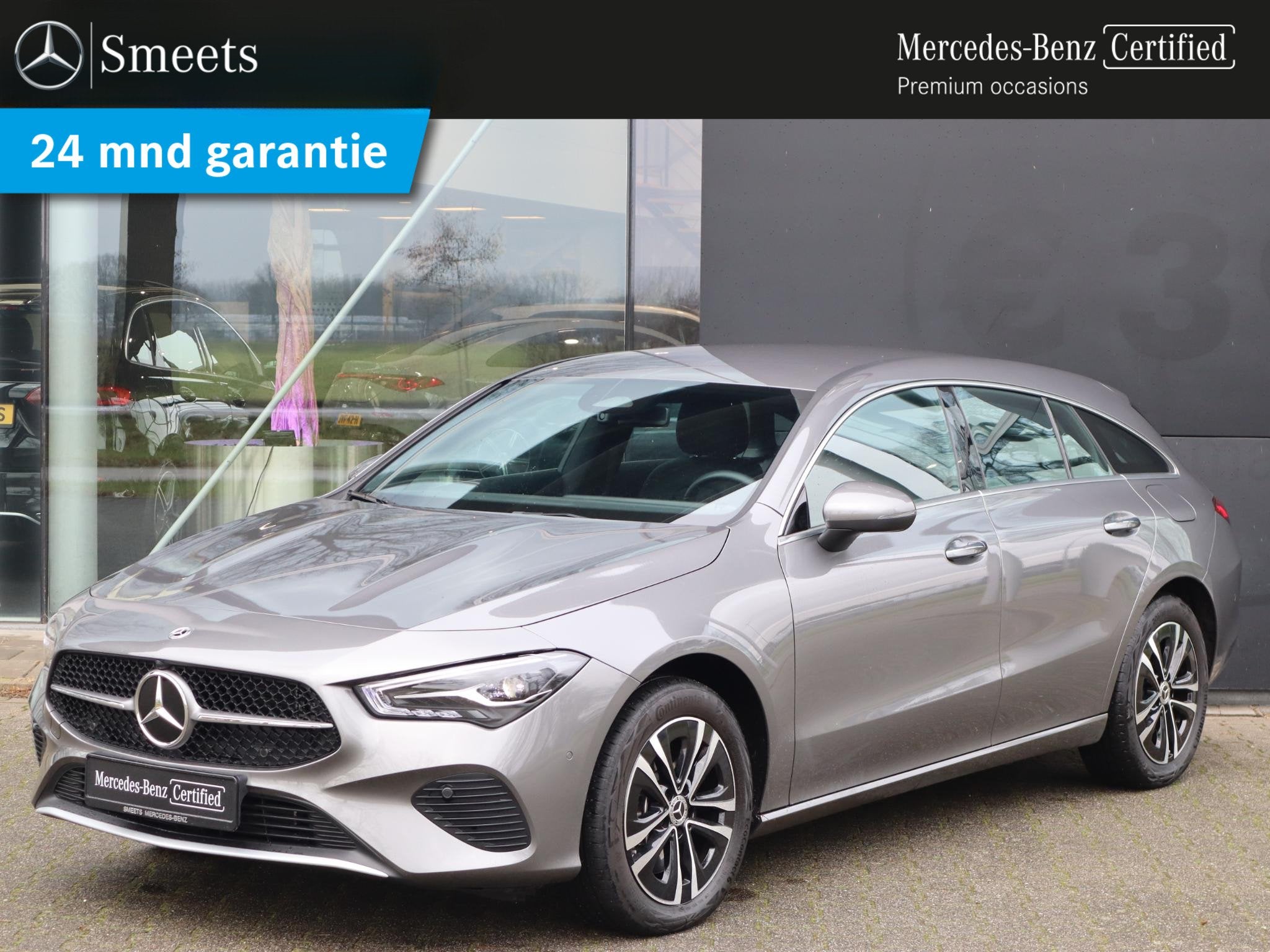 Mercedes-Benz CLA-klasse Shooting Brake 250 e Star Edition, Auto's, CLA, 4 cilinders, 16 kWh, Leder en Stof
